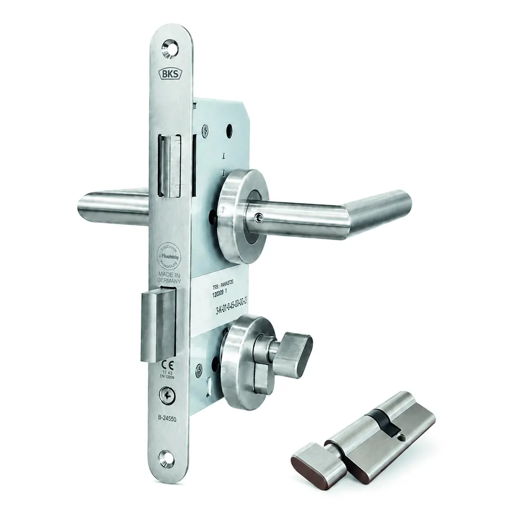 Kit Baño Mariposa Línea Tubular Recta